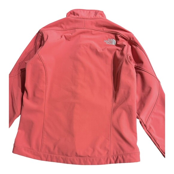 The North Face Women Sz L Apex Bionic Jacket Pink Fleece Lining Soft Shell - Picture 4 of 16